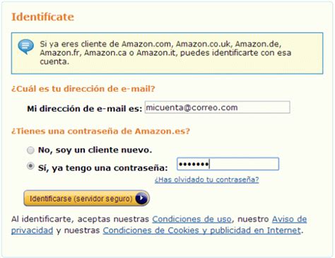 Crear cuenta en Amazon : Cómo crear una cuenta en Amazon | Abrir Cuentas