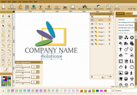 Crear logos con Quick Logo Designer