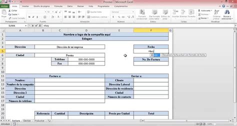 Crear una factura con Excel, en pocos pasos   YouTube