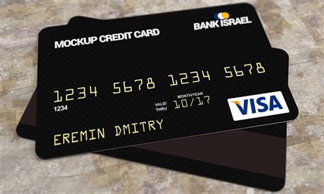 Credit card mockup free PSD on Behance