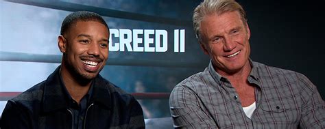 Creed II : Michael B. Jordan y Dolph Lundgren combaten ...