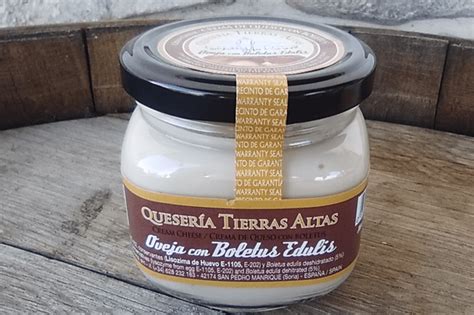 Crema de queso con Boletus «QUESERÍA TIERRAS ALTAS ...