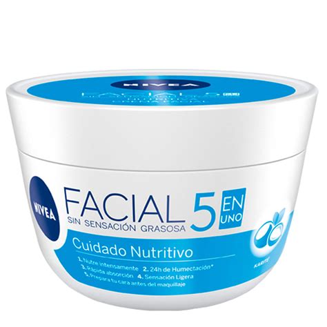 Crema facial Nivea cuidado nutritivo x 50ml   Jumbo Colombia