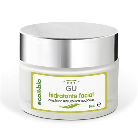 Crema hidratante facial ecológica con ácido hialurónico ...