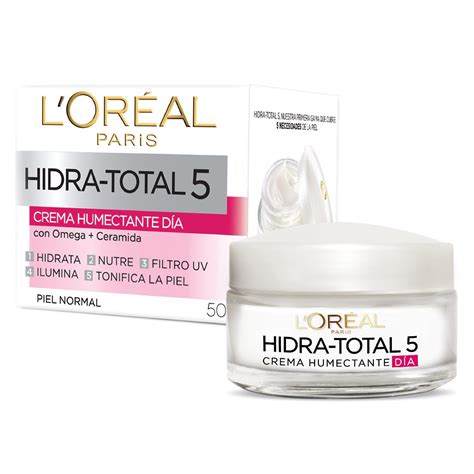 Crema Hidratante Hidra Total5 L Oréal Paris, 50ml