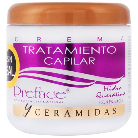 Crema tratamiento Preface queratina ceramida 220 ml   Jumbo