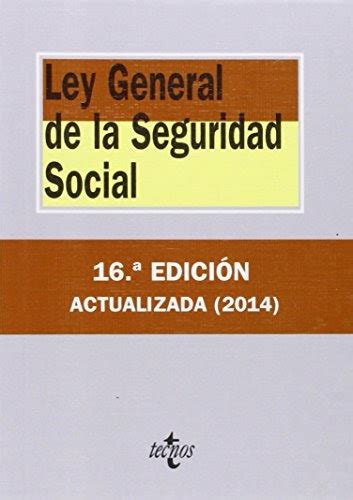 Crisacinym: Ley general de la Seguridad Social / General ...