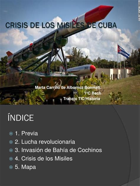 Crisis de Los Misiles de Cuba Marta PDF