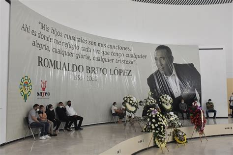 Cristiana sepultura recibió el maestro y compositor Romualdo Brito en ...