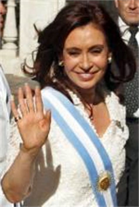 Cristina Fernandez de Kirchner   President of Argentina