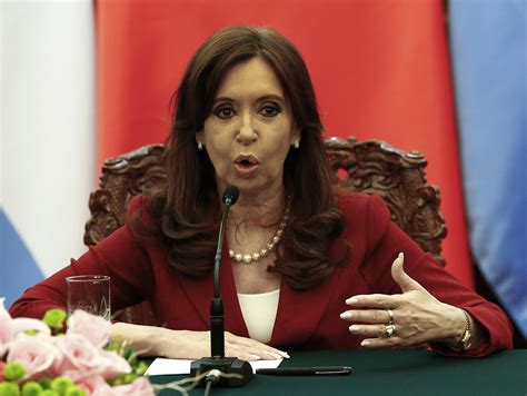 Cristina Kirchner, Former Argentine President, Charged ...