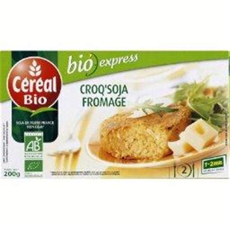 Croc soja cereal bio fromage 200g   Tous les produits plats cuisinés ...