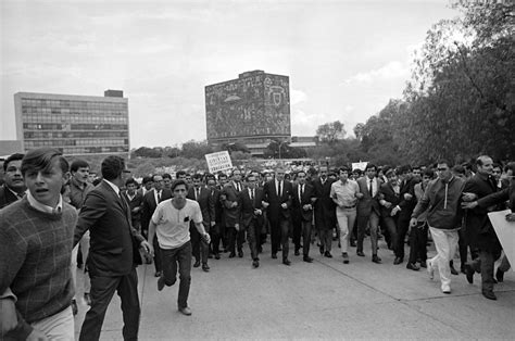 Cronología del movimiento estudiantil de 1968