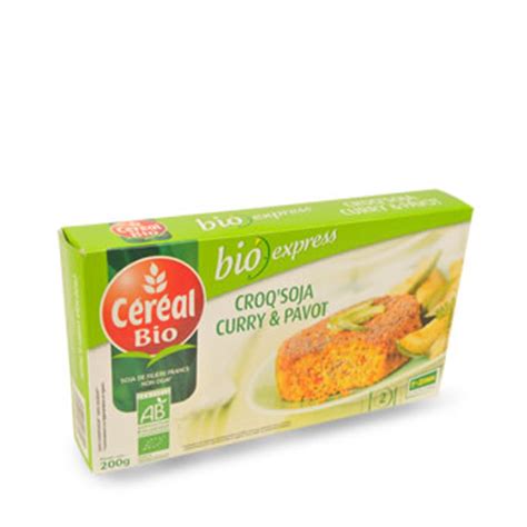 Croq soja cereale bio curry pavot 2x100g   Tous les produits produits ...