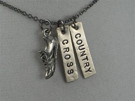 CROSS COUNTRY Run Cross Country Running Necklace on by TheRunHome, $19. ...