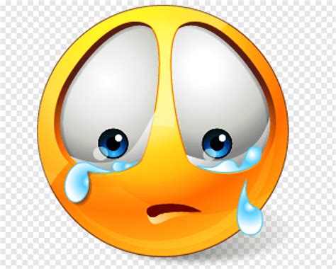 Crying emoji icon, Smiley Emoticon Sadness, Smiley Sad ...