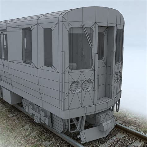 CTA 5000 train 3D Model Game ready .max .obj .fbx ...