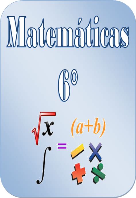 Cuadernillo de ejercicios matemáticos para sexto grado ...