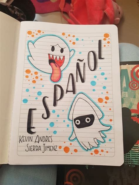 Cuaderno español | Marcas de cuadernos, Portada de cuaderno de dibujos ...