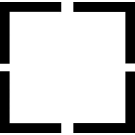 Cuadrado de cuatro líneas, ios 7 Símbolo interfaz | Descargar Iconos gratis
