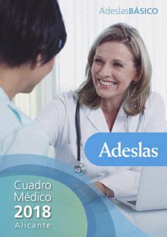 Cuadro médico Adeslas Básico Alicante en PDF 【 Descarga 2020 %