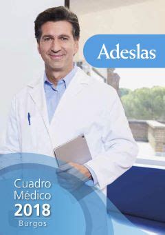 Cuadro médico Adeslas Burgos en PDF 【 Descarga 2020 %