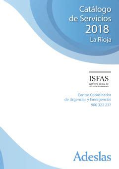 Cuadro médico Adeslas ISFAS La Rioja en PDF 【 Descarga 2020 %