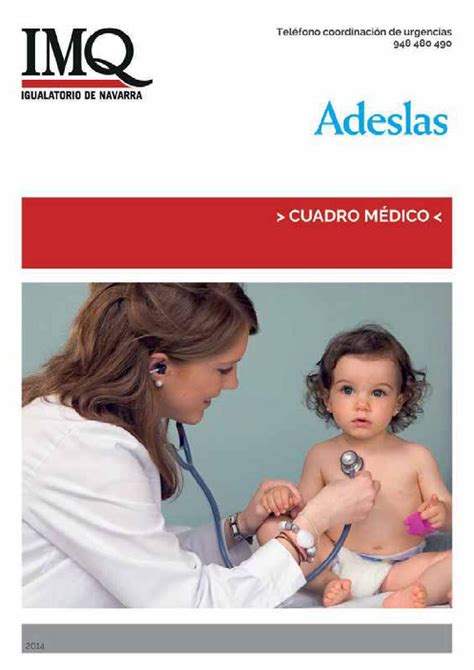 Cuadro medico adeslas navarra by esther Lopez   Issuu