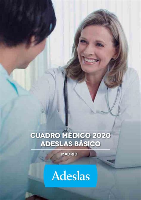 Cuadro Médico BÁSICO 2020 by OAC Adeslas Madrid   Torrelodones   Issuu