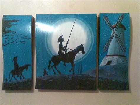 Cuadro representativo de Don Quijote de la Mancha | Don quijote dibujo ...