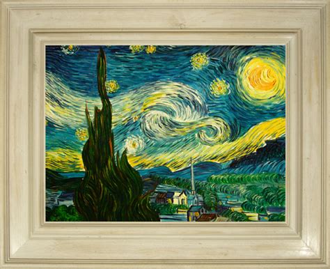 Cuadros famosos, Cuadros de Van Gogh con marco blanco ...