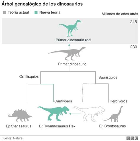 ¿Cuál es el verdadero origen  inesperado  de los dinosaurios?