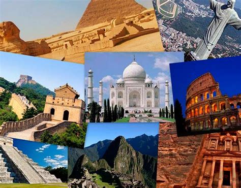 Cuáles son las 7 maravillas del mundo antiguo y moderno