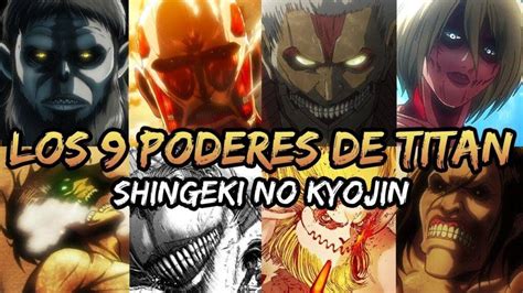 ¿Cuáles son los titanes de Shingeki no Kyojin? | Guía completa