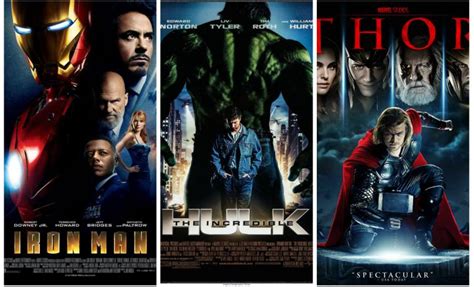 ¿Cuántas has visto? Estas son TODAS las películas del universo Marvel ...