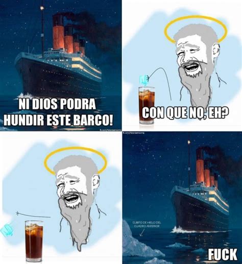 Cuánto cabrón / Y esto es lo que pasó realmente con el Titanic