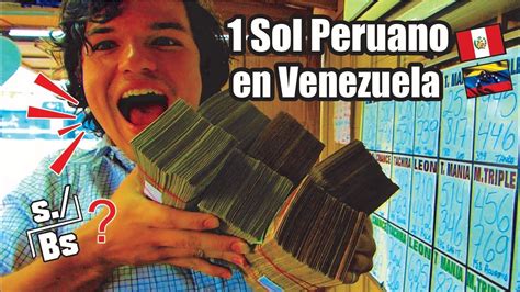 Cuanto equivale un Sol Peruano en Bolívares   Venezolanos ...