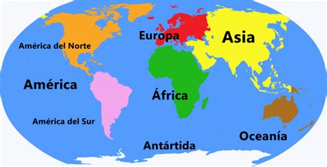 ¿Cuántos continentes hay en el mundo realmente?   Libretilla