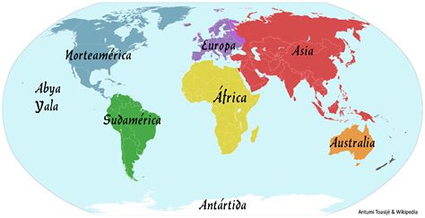 ¿Cuántos continentes hay en el mundo? ~ Africanidad