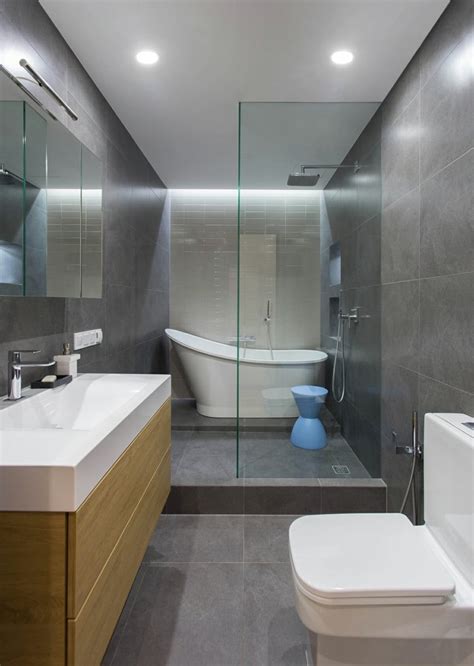 Cuarto de baño minimalista y moderno