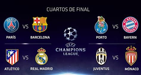 Cuartos Champions League 2015. Partidos de ida   Portadas ...
