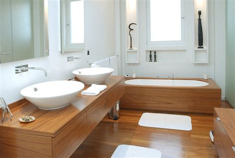 Cuartos de baño de madera