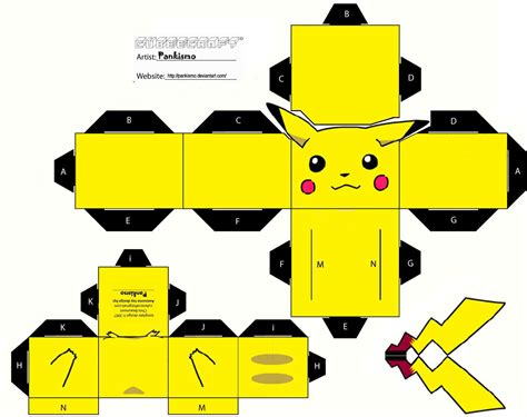 Cubeecraft | Papercraft pokemon, Pokemon craft, Pokemon