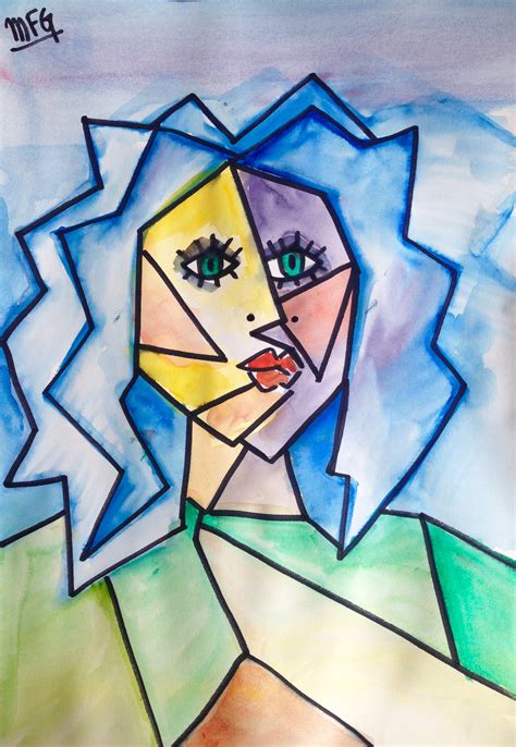 CUBISMO Picasso  dibujos de casa  – maria luisa fernández ...