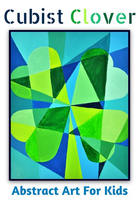 Cubist Clover: St. Patrick s Day Abstract Art For Kids ...