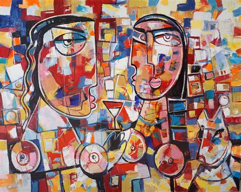 Cubist style and Neo Cubism Paintings for sale   Ygartua ...