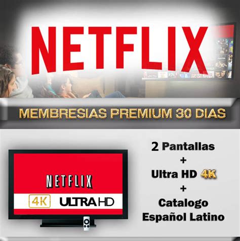 Cuenta Netflix HD 2 pantallas 30 Dias – Pedi tu Cuenta