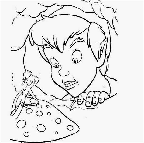 Cuentos infantiles: Peter Pan para colorear. Dibujos para ...