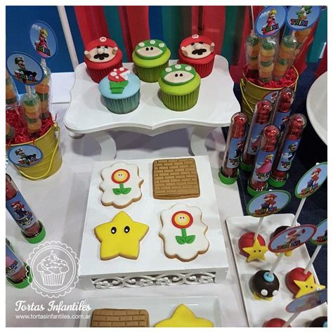 Cumpleaños de Mario Bros _ Cakepops, Cookies y Cupcakes de ...