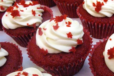 Cupcakes de Bizcocho Red Velvet Autenticos   YouTube